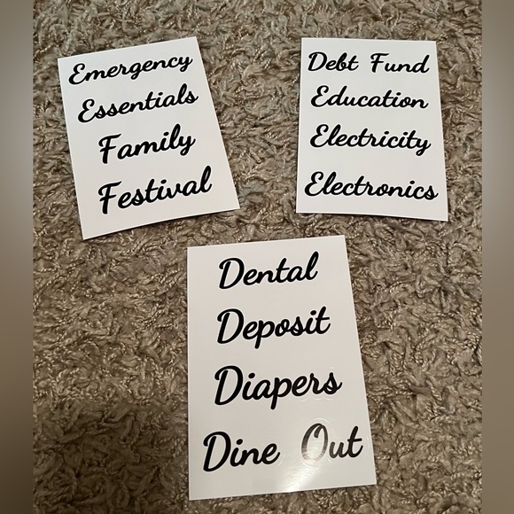 Brand New/Unused Budget Binder with Label Stickers - Picture 14 of 15